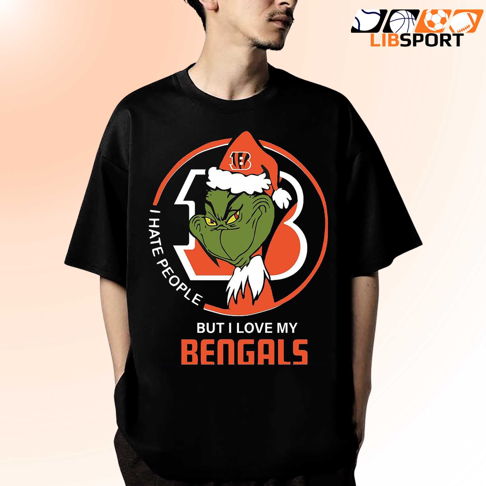 I Hate People But I Love My Cincinnati Bengals T Shirt, Game Day Shirt